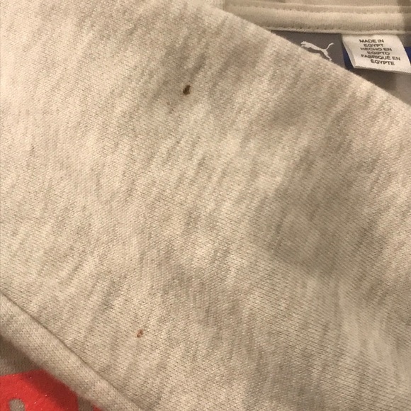 🗣FINAL SALE 👀 NWT Girls Puma Hooded Sweater - Picture 4 of 5